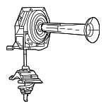68442378AA - Body: Spare Carrier for Mopar Image