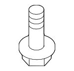 9008010083 - Body: Reinforcement Bolt for Toyota: 4Runner, FJ Cruiser, Land Cruiser, Prius, Prius Prime, Tacoma Image
