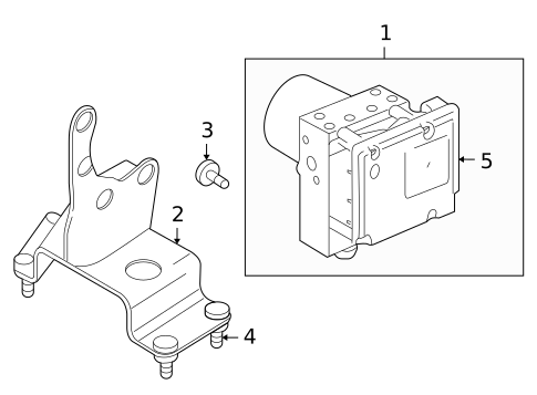 ABS Components for 2009 Jaguar Super V8 #0