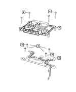 6104185AA - Electrical: Hex Flange Head Bolt for Mopar Image