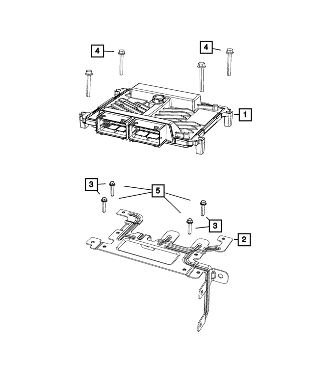6104185AA - Electrical: Hex Flange Head Bolt for Mopar Image