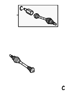 C2D42129 - Suspension: Axle Assembly for Jaguar Image