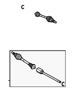 C2D42128 - Suspension: Axle Assembly for Jaguar Image