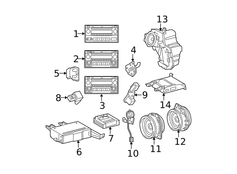 Sound System for 2006 Toyota Matrix #0
