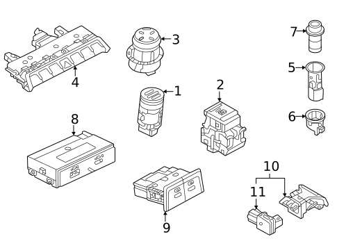 Electrical Components for 2025 Audi A3 Quattro #2