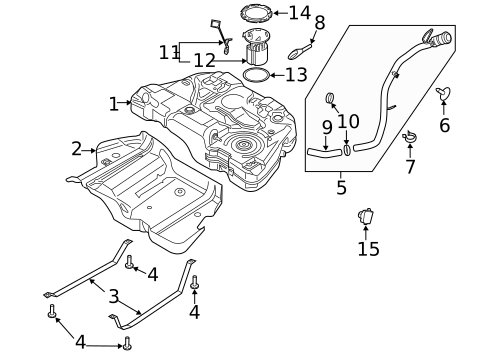 Hardware, Fasteners & Fittings for 2013 Lincoln MKZ #0