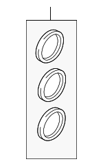 4H0698507 - Brakes: Caliper Seal Kit for Audi: A6, A6 Quattro, A7 Quattro, A8 Quattro, RS7, S6, S7, S8 Image