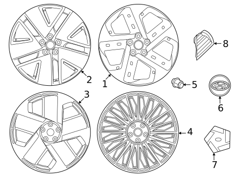 Wheel for 2026 Hyundai Ioniq 9 #0