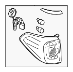 265555ZW0A - : Tail Lamp Assembly for Nissan: Armada Image