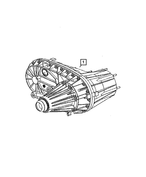 Transfer Case Assembly for 2006 Dodge Ram 3500 #0