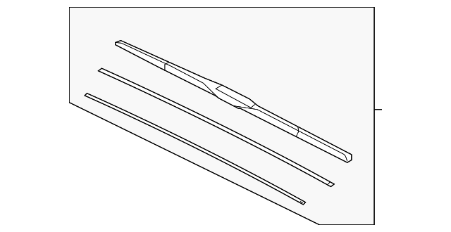 2022-2025 Genesis Wiper Blade 98360-AA100 | OEM Parts Online