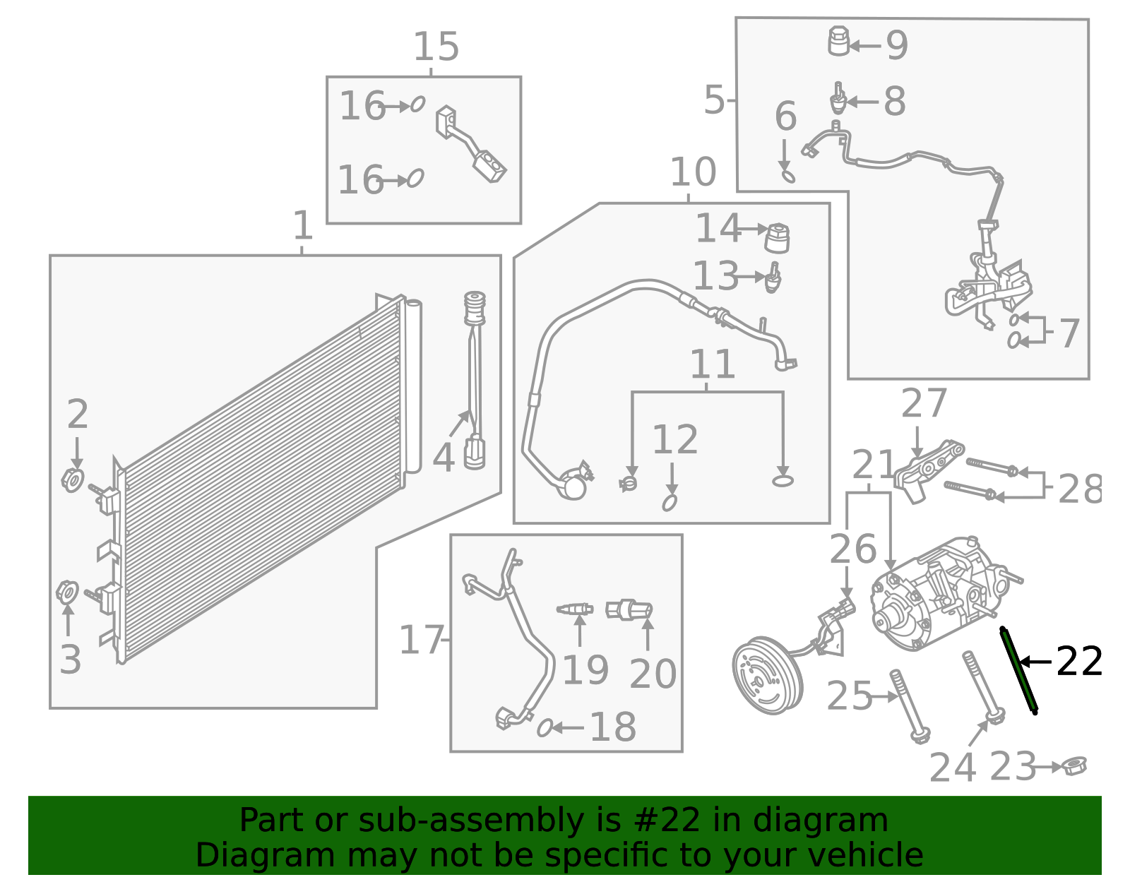 S442 A/C Compressor Bolt W715249-S442 | OEM Parts Online