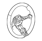 32307848338 - Steering: Steering Wheel for BMW: 228i, 228i xDrive, 230i, 230i xDrive, 320i, 320i xDrive, 328d, 328d xDrive, 328i, 328i GT xDrive, 328i xDrive, 330e, 330i, 330i xDrive, 335i, 335i GT xDrive, 335i xDrive, 340i, 340i xDrive, 428i, 428i Gran Coupe, 428i xDrive, 428i xDrive Gran Coupe, 430i, 430i xDrive, 435i, 435i Gran Coupe, 435i xDrive, 435i xDrive Gran Coupe, 440i, 440i Gran Coupe, 440i xDrive, 440i xDrive Gran Coupe, ActiveHybrid 3, M2, M235i, M235i xDrive, M240i, M240i xDrive Image