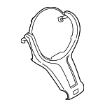 32307846032 - Steering: Front Cover for BMW: 228i, 228i xDrive, 230i, 230i xDrive, 320i, 320i xDrive, 328d, 328d xDrive, 328i, 328i GT xDrive, 328i xDrive, 330e, 330i, 330i GT xDrive, 330i xDrive, 335i, 335i GT xDrive, 335i xDrive, 340i, 340i GT xDrive, 340i xDrive, 428i, 428i Gran Coupe, 428i xDrive, 428i xDrive Gran Coupe, 430i, 430i Gran Coupe, 430i xDrive, 430i xDrive Gran Coupe, 435i, 435i Gran Coupe, 435i xDrive, 435i xDrive Gran Coupe, 440i, 440i Gran Coupe, 440i xDrive, 440i xDrive Gran Coupe, 535i GT, 535i GT xDrive, 550i GT, 550i GT xDrive, 640i, 640i Gran Coupe, 640i xDrive, 640i xDrive Gran Coupe, 650i, 650i Gran Coupe, 650i xDrive, 650i xDrive Gran Coupe, ActiveHybrid 3, M235i, M235i xDrive, M240i, M240i xDrive, M3, X1, X2 Image