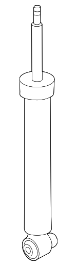 4K0616025H - : Suspension Shock Absorber for Audi: A6 Quattro, A7 Sportback, S6, S7 Sportback Image