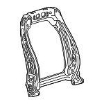 13582533 - Body: Seat Back Frame for GM Image