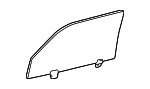 6810135140 - Body: Door Glass for Toyota: 4Runner Image