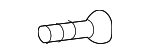 9YA500602 - Body: Lock Screw for Mazda Image