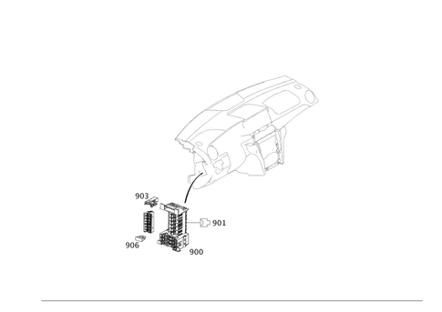 Interior Fuse Box for 2015 Mercedes-Benz C 250 #0