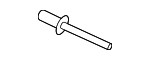 9132667 - Body: Side Bracket Rivet for GM Image