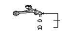 51360SJA023 - Suspension: Lower Control Arm for Acura Image