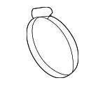 1471608700 - Engine: Intake Hose Clamp for Hyundai Image