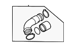 28130L1600 - Engine: Intake Hose for Hyundai Image
