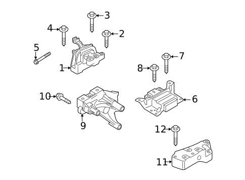 Transmission Hard Parts for 2023 Volkswagen GTI #0