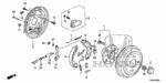 43171S04013 - Chassis: SPRING A, BRAKE SHOE RETURN for Honda Image