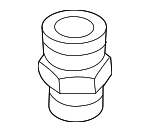23464334 - : 2015-2016 Chevrolet Impala - Compressed Natural Gas (CNG) Fuel Filter Pipe Fitting for GM Image