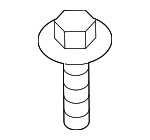 1125406206B - Body: Bumper Cover Bolt for Genesis: Electrified G80, Electrified GV70, G70, G80, G90, GV60, GV70, GV80, GV80 Coupe | Hyundai: Accent, Azera, Elantra, Elantra Coupe, Elantra GT, Equus, Genesis, Genesis Coupe, Ioniq, Ioniq 5, Ioniq 6, Kona, Kona Electric, Kona N, Palisade, Santa Cruz, Santa Fe, Santa Fe Sport, Santa Fe XL, Sonata, Tiburon, Tucson, Veloster, Veloster N, Venue Image