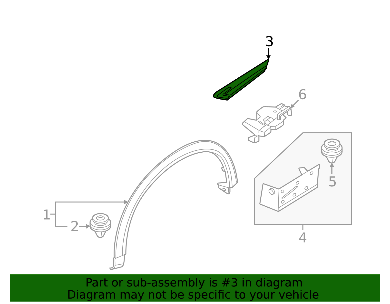 KJK7-50-8E0A | 2024-2025 Mazda Fender Emblem | Palladino Mazda Parts