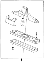 34100SM4013 - Electrical: License Lamp for Honda: Accord Image