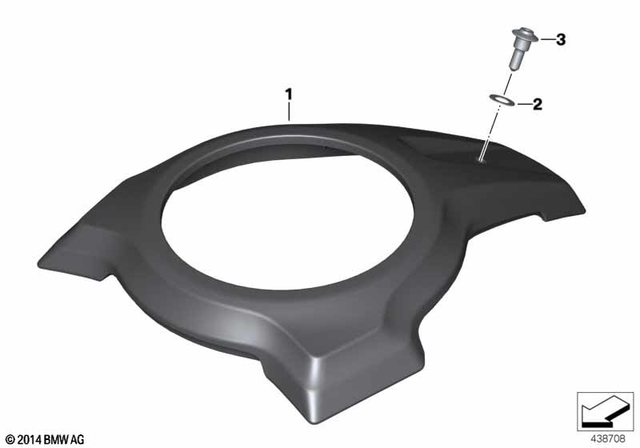 77318551921 - Design: Hp Carbon Cover For Tank Cap for BMW-Motorrad Image