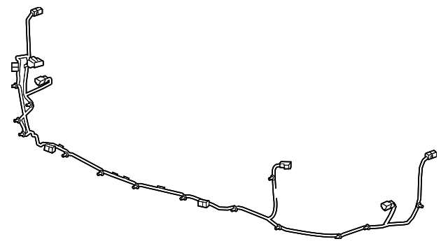 2016-2018 Chevrolet Malibu Front Object Alarm Sensor Wiring Harness ...