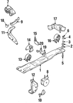 1164260G02 - : Motor Mount Brace for Suzuki Image