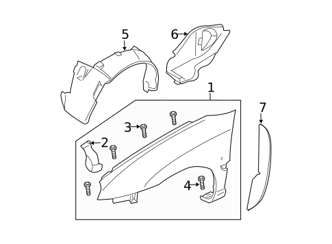 Fender & Components for 2003 Dodge Neon #0