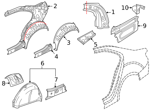 Inner Structure for 2016 Volkswagen Jetta #0