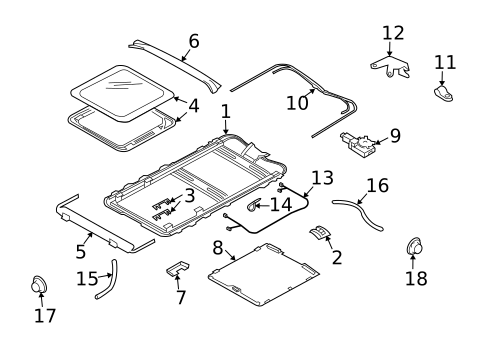 Sunroof for 2013 Subaru Forester #0