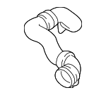 11538074110 - Belts &amp; Cooling: Radiator Coolant Hose for BMW Image