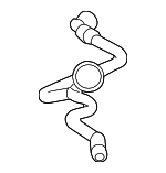 17127646896 - Cooling System: Coolant Hose for BMW: X1, X2 Image