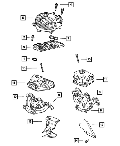 Manifolds for 2006 Chrysler Sebring #0