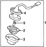 8971269752 - : License Lamp for Isuzu Image