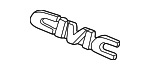 75765S04000 - Body: Nameplate for Honda: Civic Image
