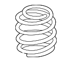 54630S2500 - : 2019-2020 Hyundai Santa Fe - Coil Spring for Hyundai: Santa Fe Image
