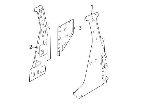 Lock Pillar for 2020 INFINITI Q60 #0