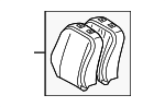 7155212590 - Body: Seat Back Pad for Toyota Image