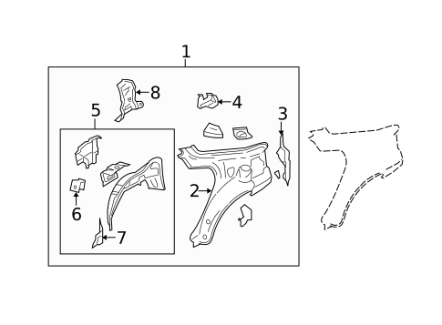 Inner Structure for 2006 Mazda 6 #2
