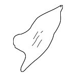 7265A318 - Body: Water Deflector for Mitsubishi Image