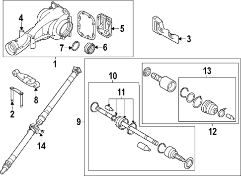 Axle & Differential for 2024 Subaru Impreza #0